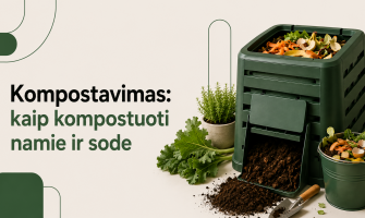 Kompostavimas: kaip kompostuoti namie ir sode