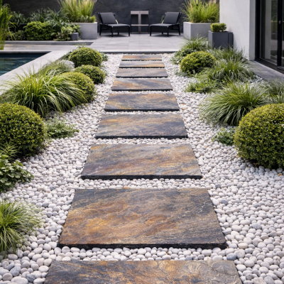 Skalūno plytelė lygi Rusty 30x60x3